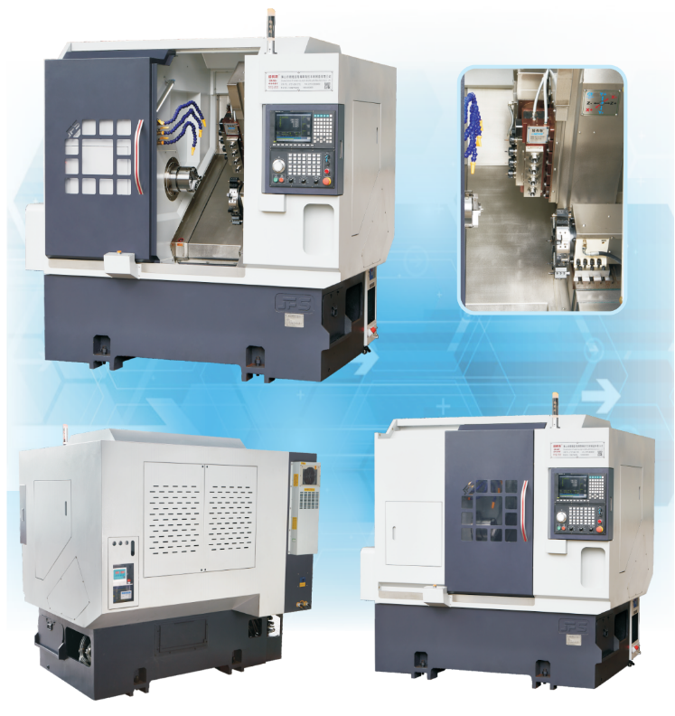 CK46-4+4+Y mill-turn machine tool